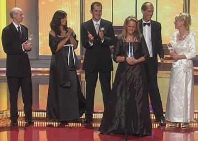 Team beim Deutschen Fernsehpreis 2005